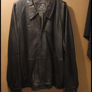 Mens leather jacket